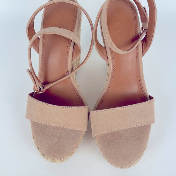 ASOS Tula Metallic Espadrilles with Rose Gold Detailing. - Picture 7 of 16